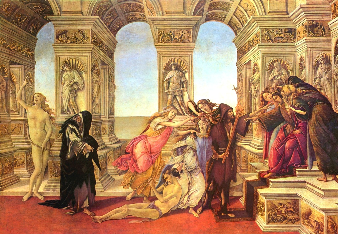 Image result for sandro botticelli calumny